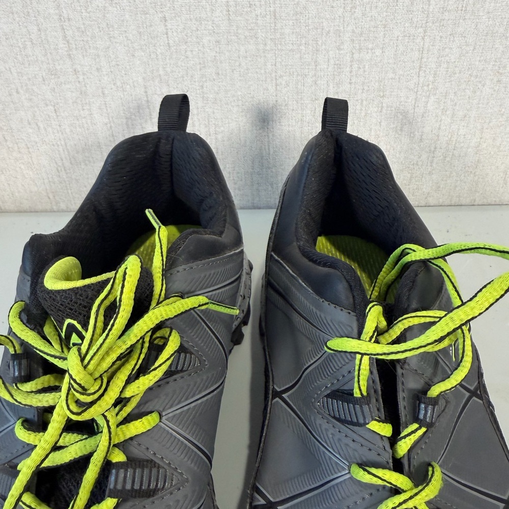 Fila Black and Gray Trail Shoes with Lime Highlights - Picture 12 of 12